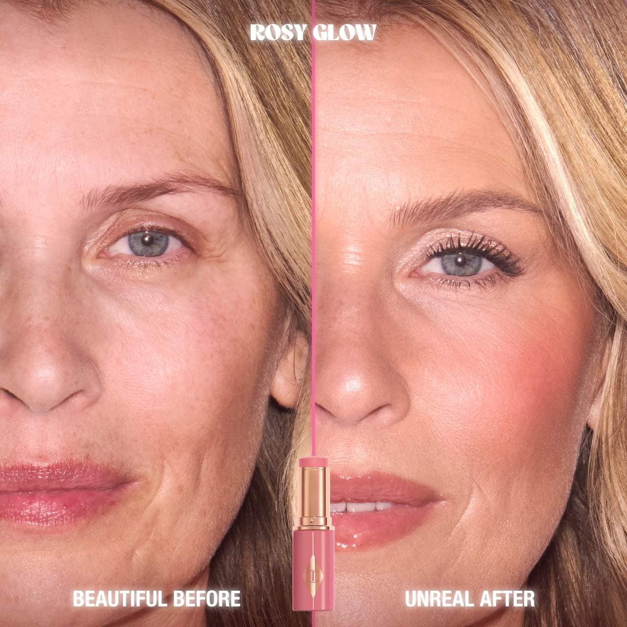 Тинт-стик для губ и щёк Charlotte Tilbury Unreal с гиалуроновой кислотой — фото 5