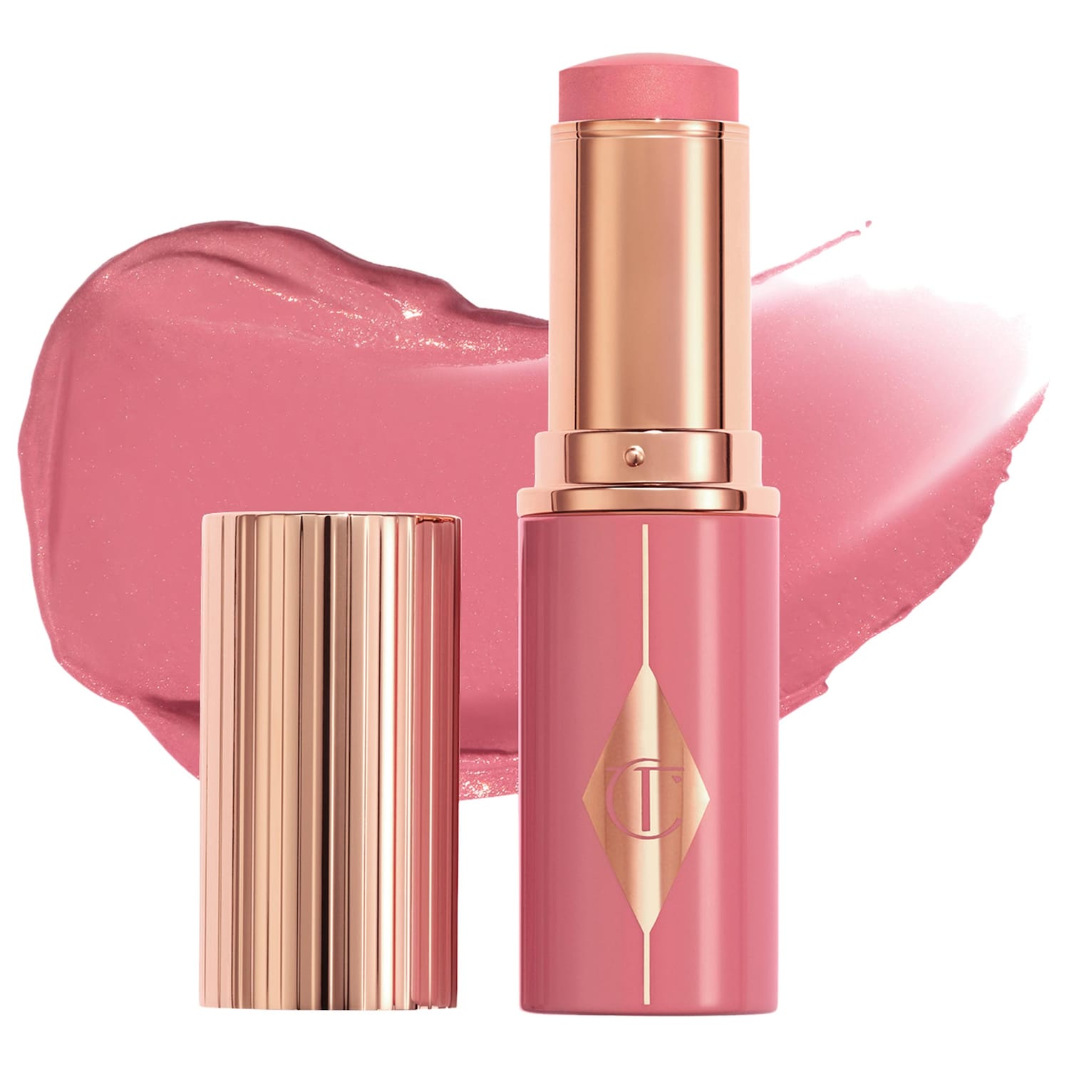 Тинт-стик для губ и щёк Charlotte Tilbury Unreal с гиалуроновой кислотой — фото 1