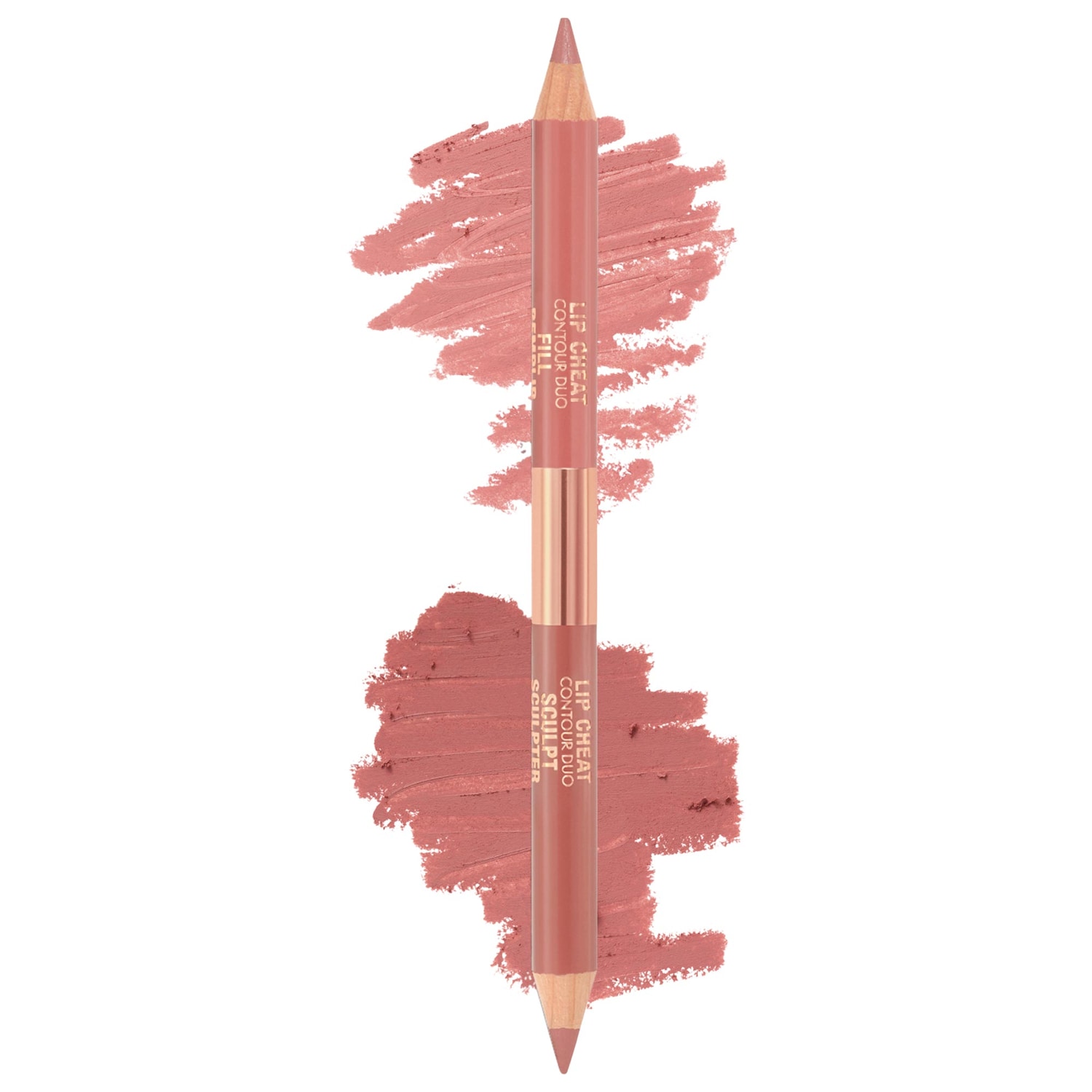 Charlotte Tilbury Super Nudes Lip Cheat Contour Duo Lip Liner in Fair