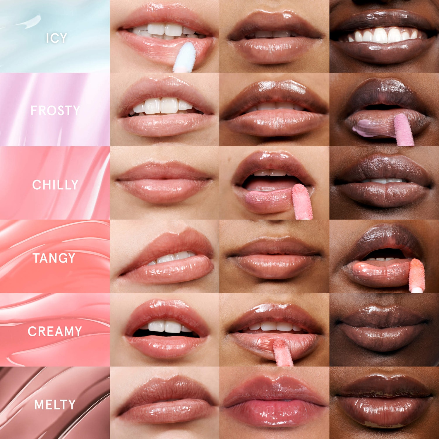 Lip Glaze Hydrating Cooling Sheer Lip Oil - Glossier | Sephora
