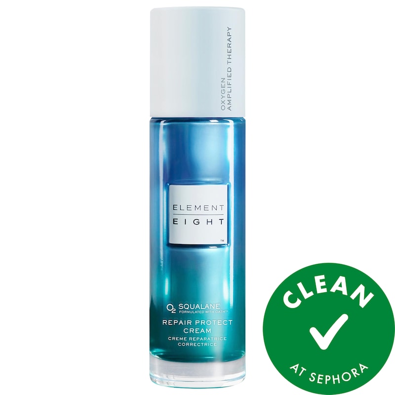 O₂ Squalane Moisturizing Face Cream with Allantoin + Bisabolol for Redness, Barrier Protection & Repair