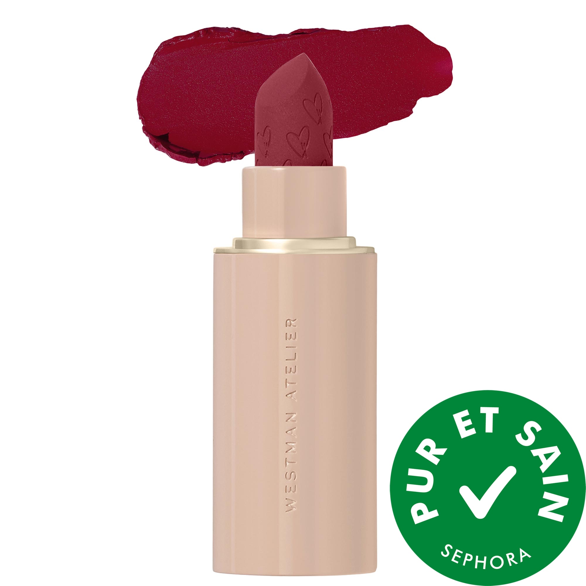 Westman Atelier Rouge à lèvres mat hydratant Lip Suede avec acide hyaluronique 0.134
