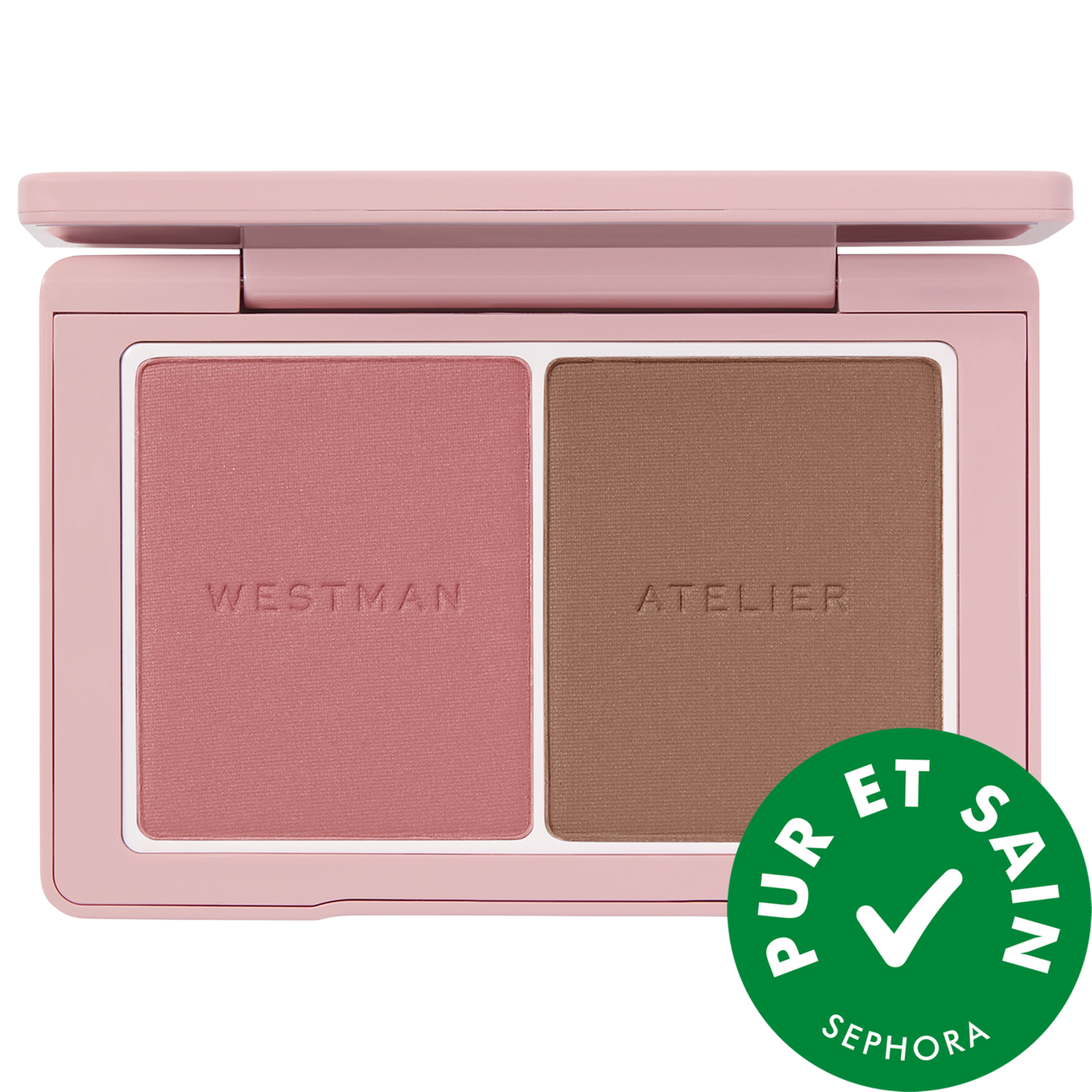 Westman Atelier Duo poudre sculptante Baby Cheeks + Face Trace 0.17 oz / 4.8 g