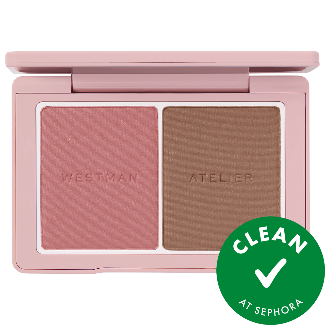 Westman Atelier Baby Cheeks + Face Trace Sculpting Powder Duo & 0.17 oz / 4.8 g