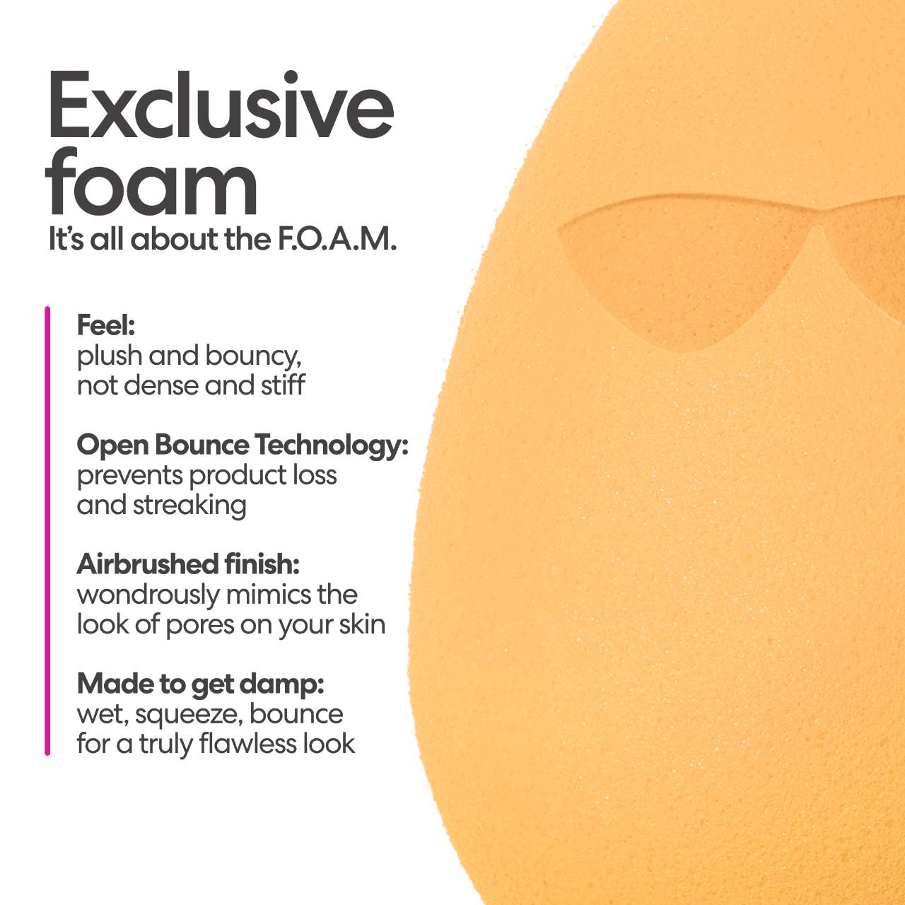 Спонж для макияжа Beautyblender Sunshade — фото 3