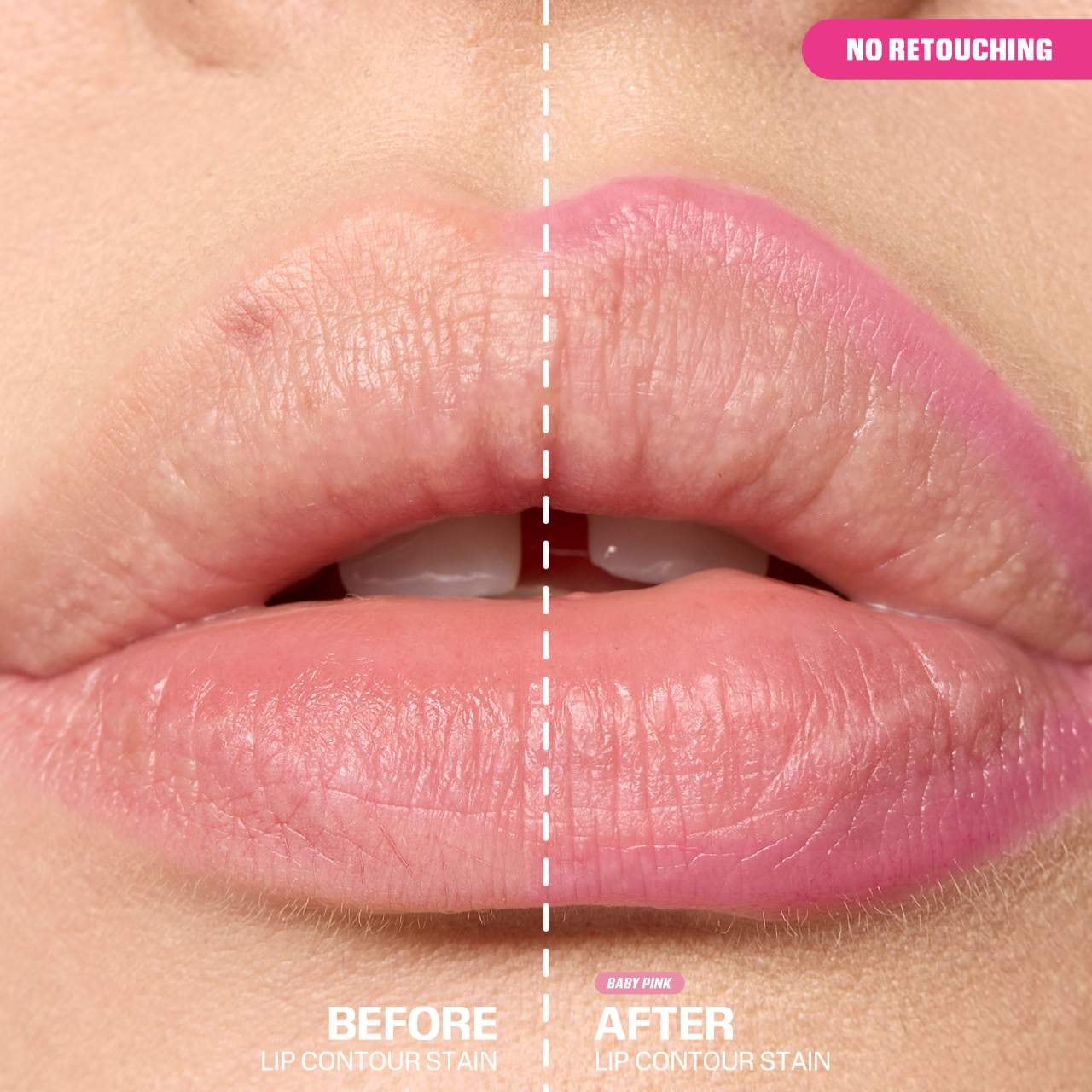 Тинт для губ HUDA BEAUTY Lip Contour на 12 часов, цвет: Розовый — фото 2