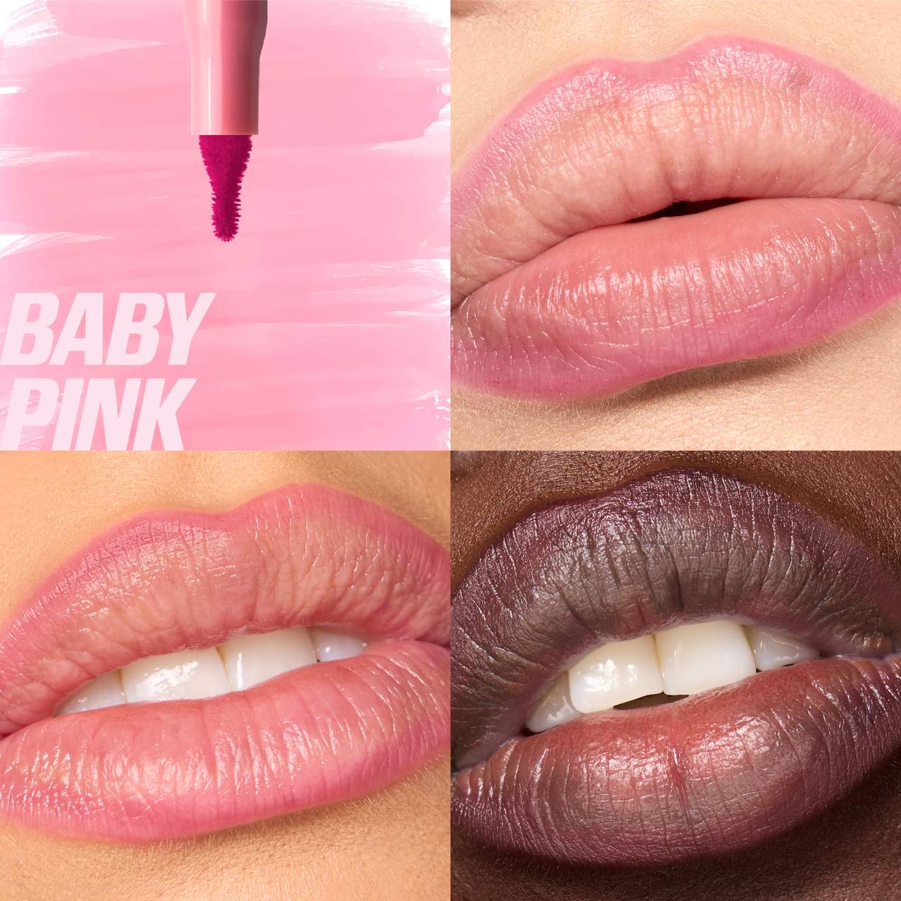 Тинт для губ HUDA BEAUTY Lip Contour на 12 часов, цвет: Розовый — фото 3