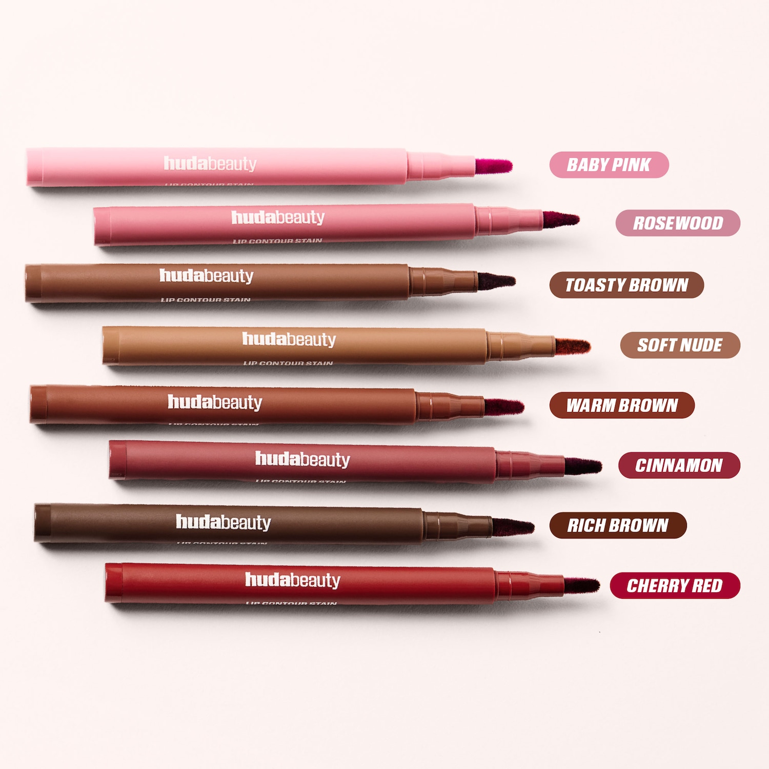 Тинт для губ HUDA BEAUTY Lip Contour на 12 часов, цвет: Розовый — фото 8