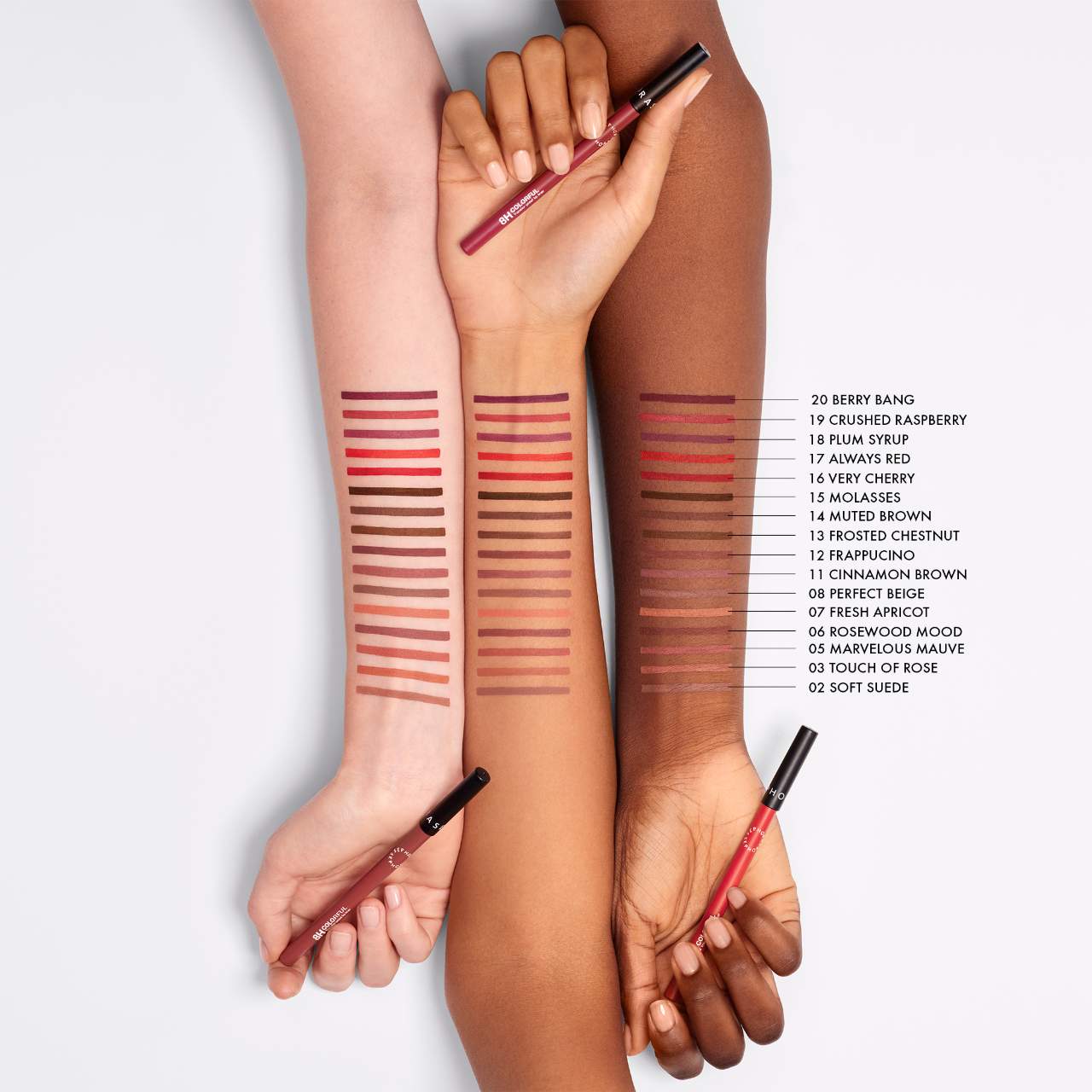 Colorful 8HR Longwear Transferproof Lip Liner 3