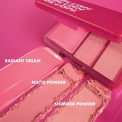 SEPHORA COLLECTION - Blush Blush Blush. Cream & Powder Palette 01 Candy Lover 0.26 oz / 7.7 mL SEPHORA COLLECTION Blush Blush Blush. Cream & Powder Palette Sephora Quality Great Value