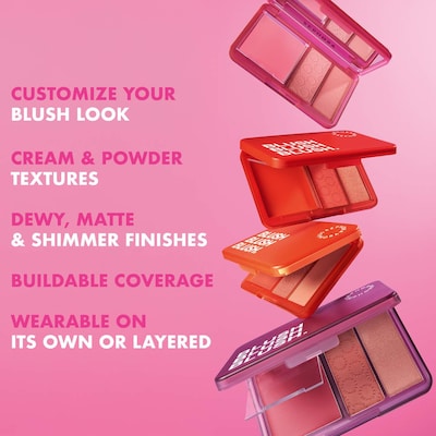 SEPHORA COLLECTION - Blush Blush Blush. Cream & Powder Palette 01 Candy Lover 0.26 oz / 7.7 mL SEPHORA COLLECTION Blush Blush Blush. Cream & Powder Palette Sephora Quality Great Value
