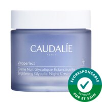 Caudalie - Crème de nuit éclat à l’acide glycolique Vinoperfect rechargeable