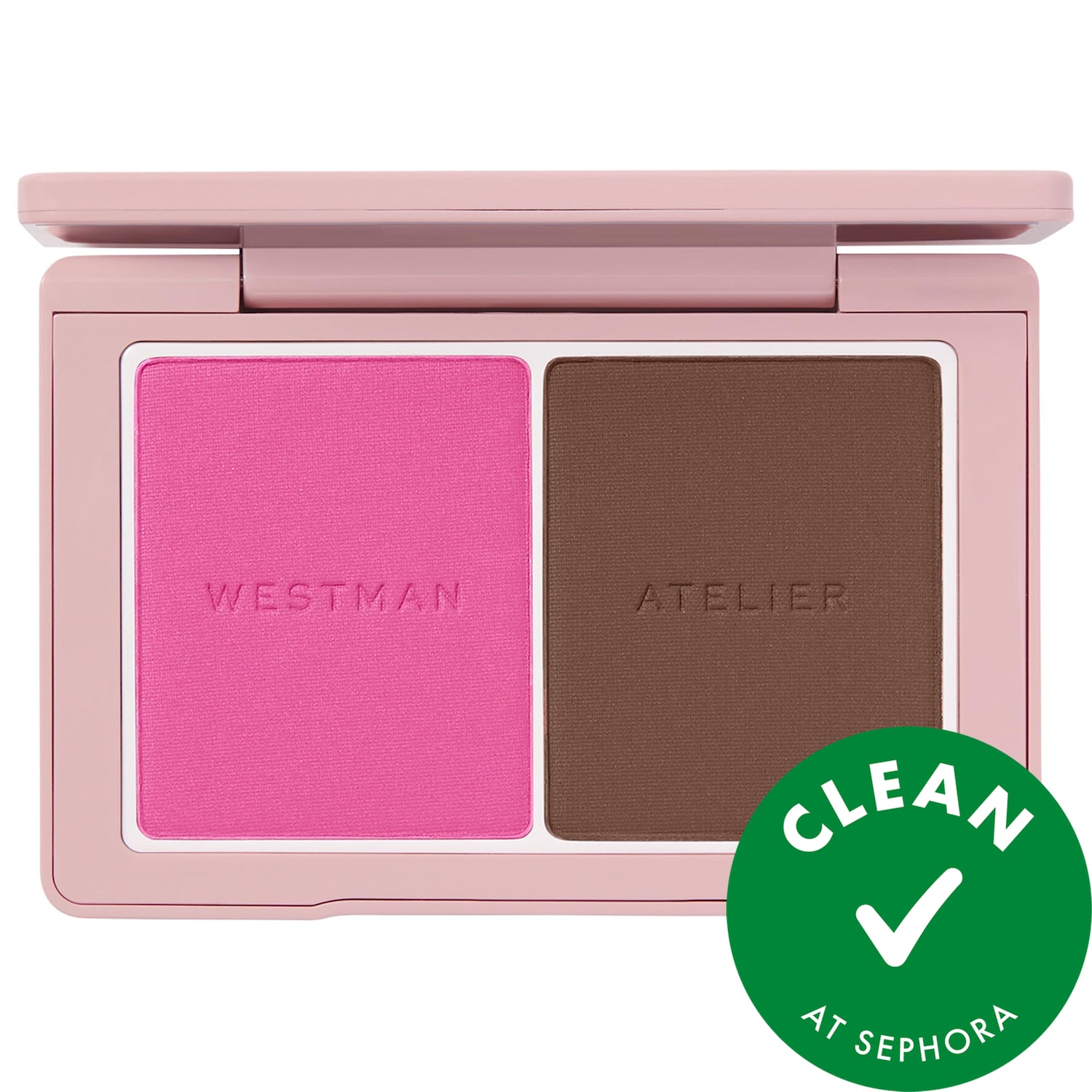 Westman Atelier Baby Cheeks + Face Trace Sculpting Powder Duo in Poppet & Ganache