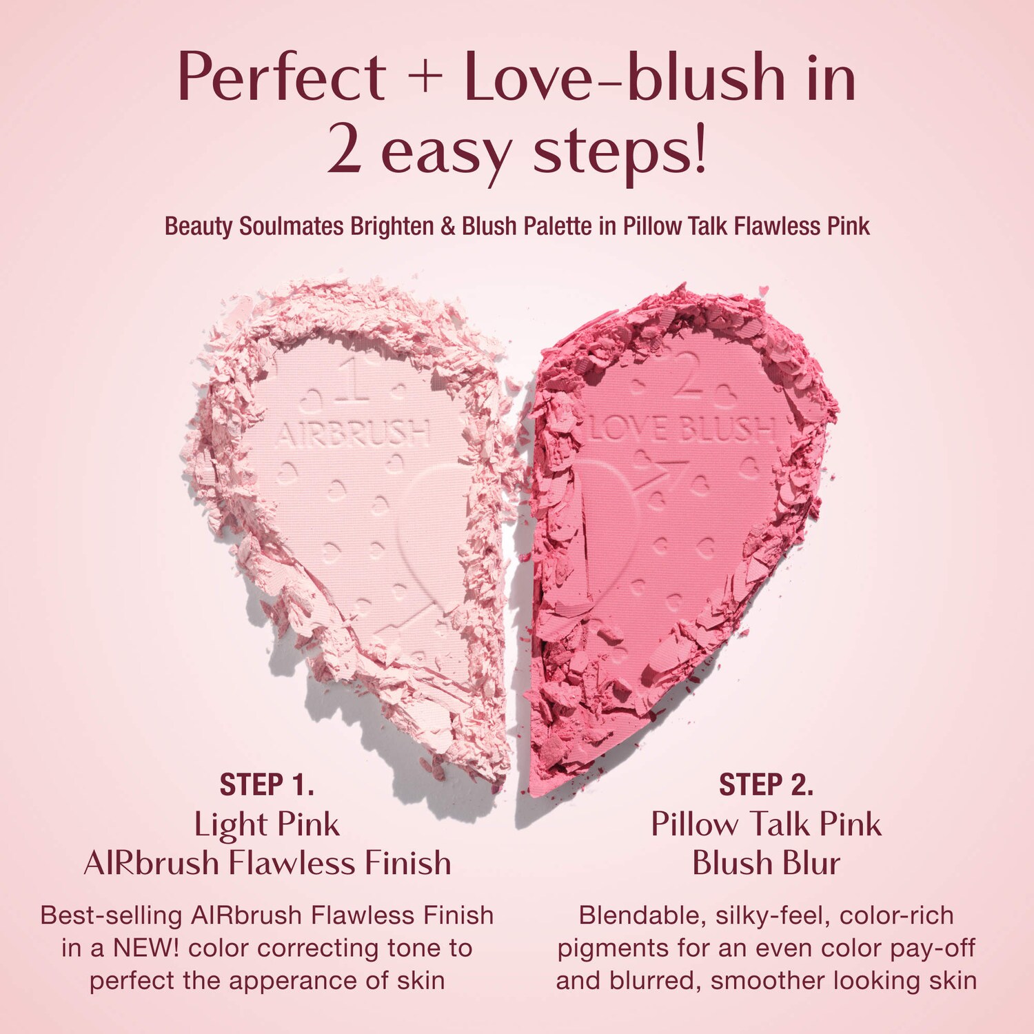 Pillow Talk Beauty Soulmates Airbrush Flawless Finish Brightening