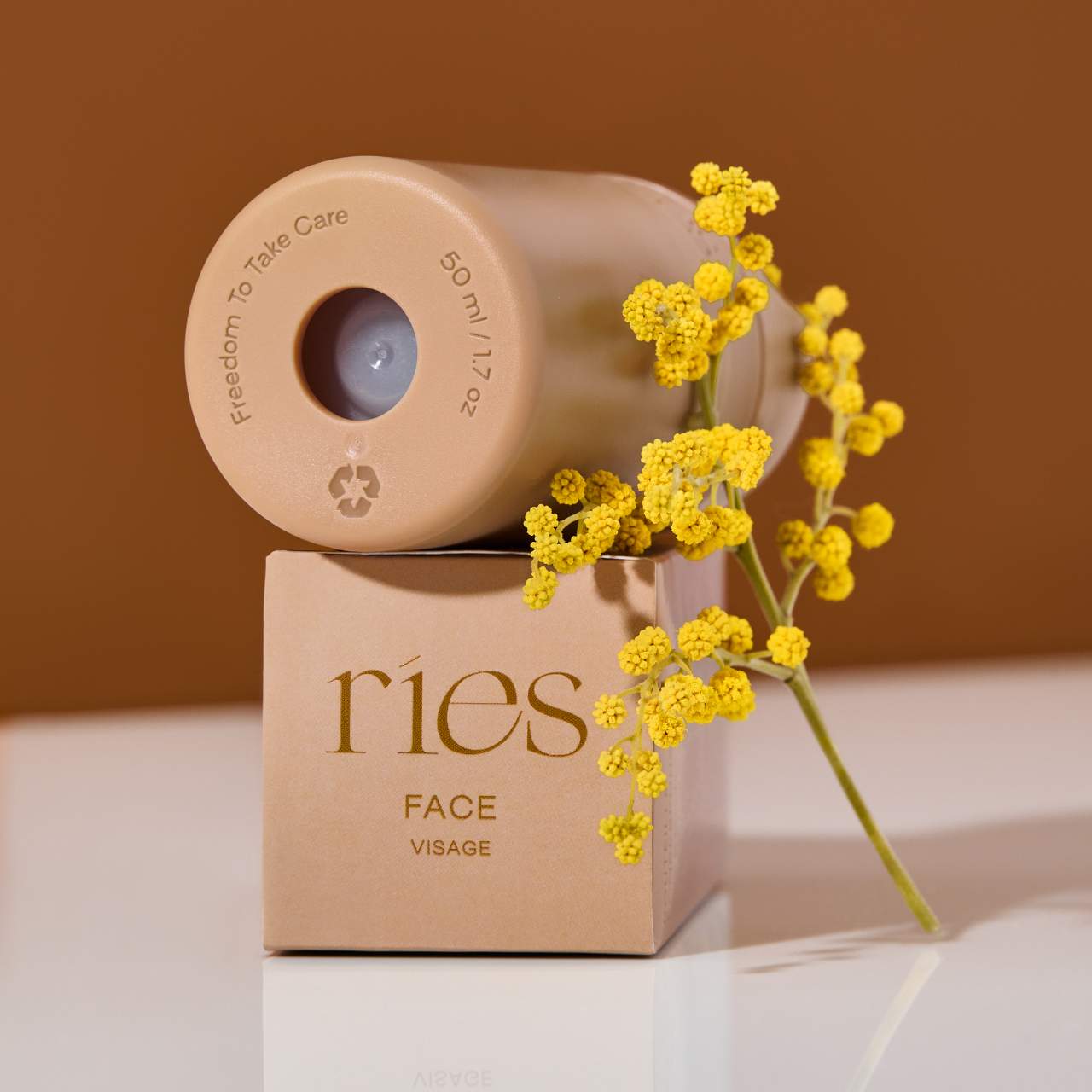 The Essential Refillable Travel Container Set in Sand - RIES | Sephora