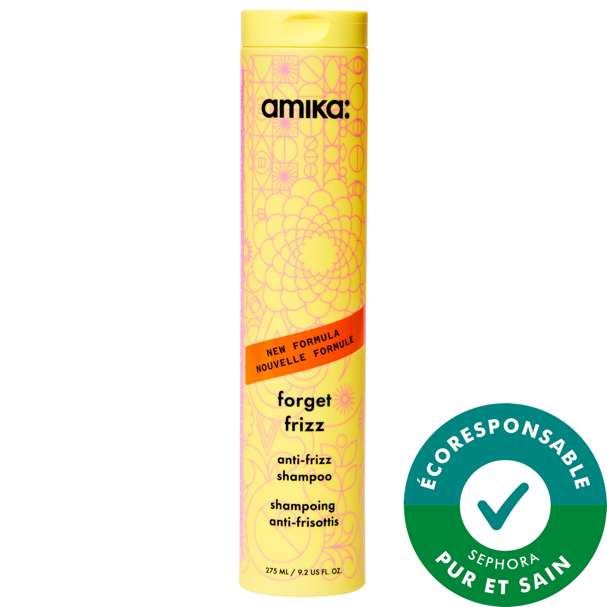 amika Shampoing anti-frisottis Forget Frizz 9.2 oz/275 ml