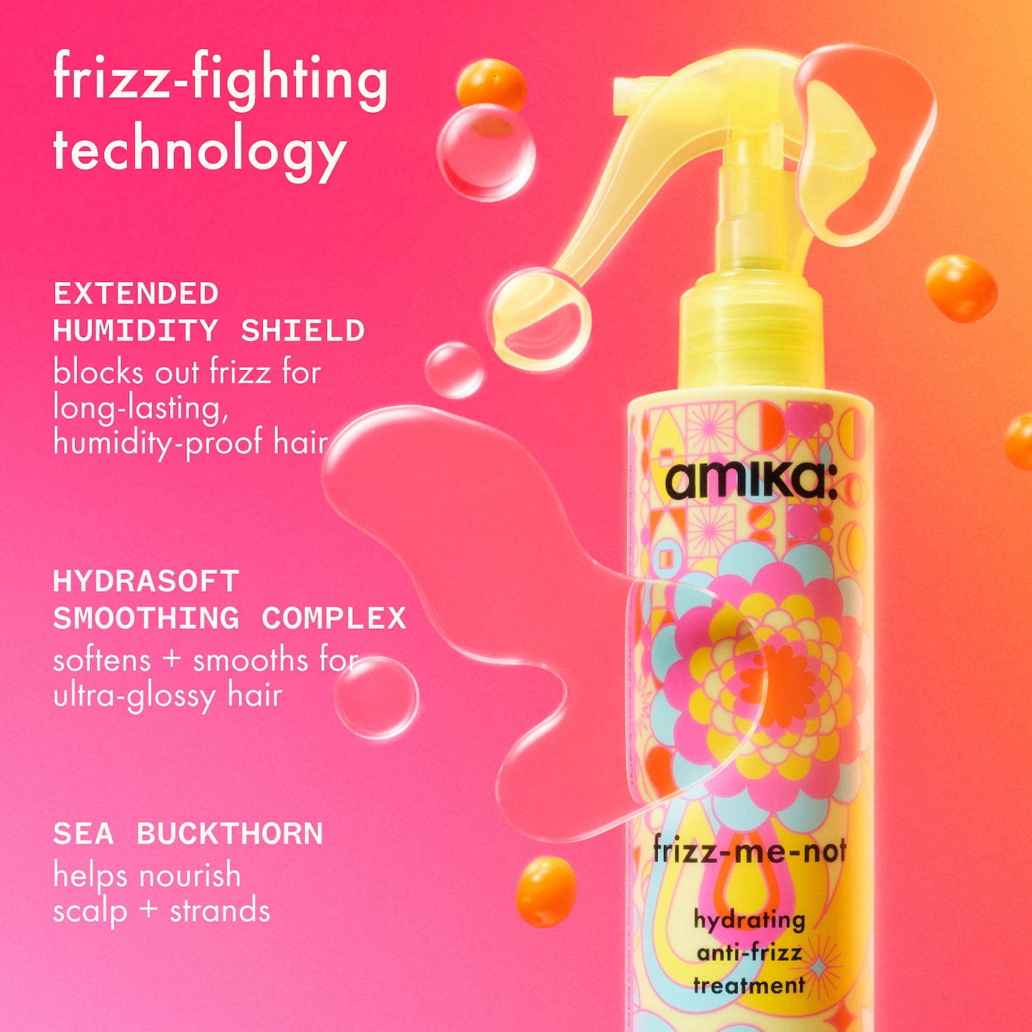 amika Frizz-Me-Not Anti-Frizz Treatment - Thumbnail 4