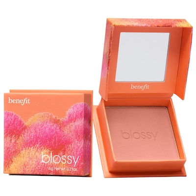 Benefit Cosmetics - Silky-Soft Powder Blush Blossy 0.21 oz/6 g Benefit Cosmetics Silky-Soft Powder Blush