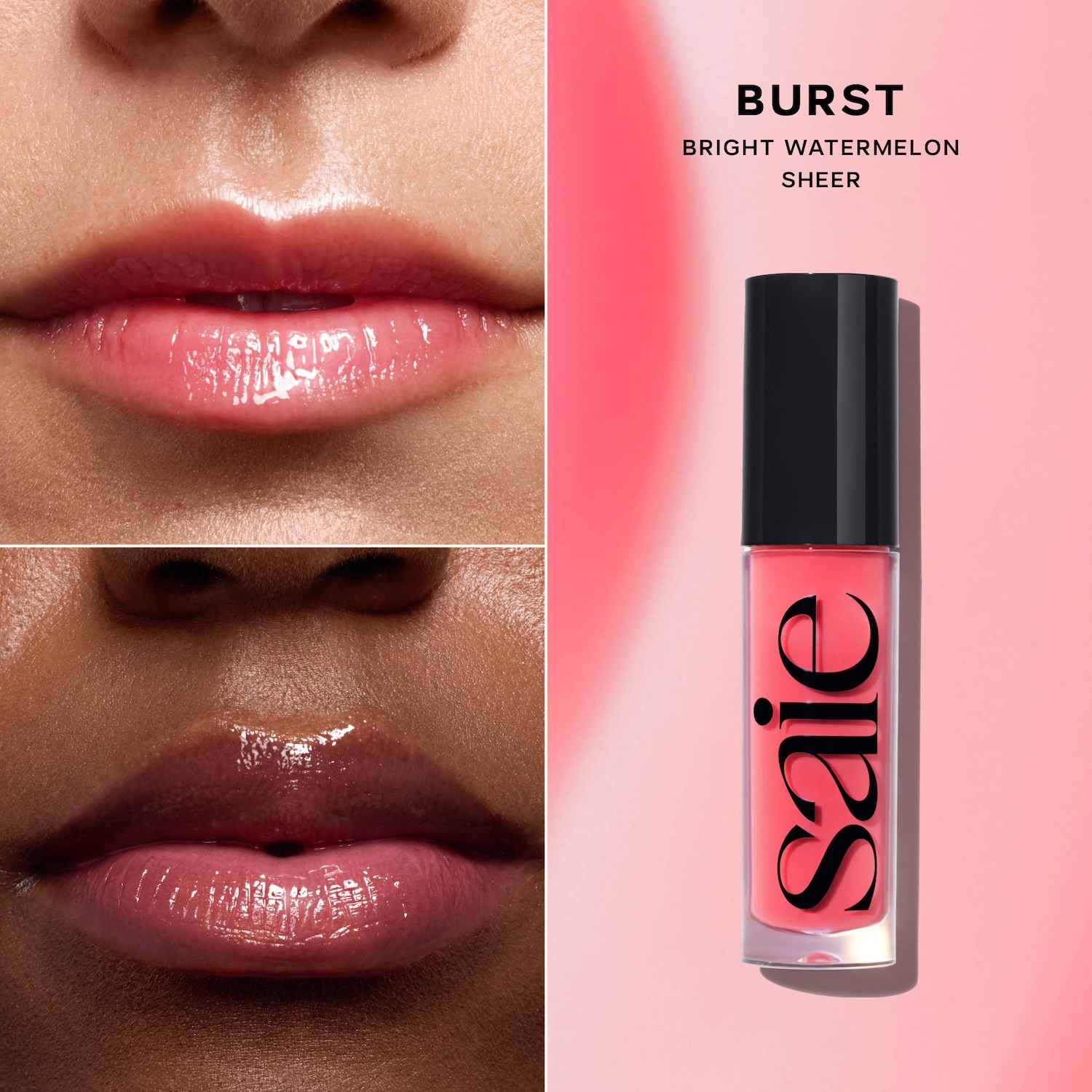 Saie Glossybounce Lip Gloss Oil - Thumbnail 2
