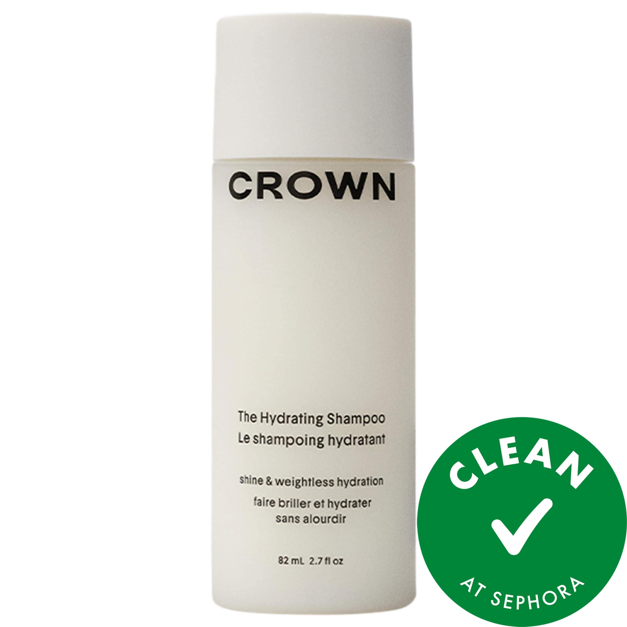 Crown Affair The Mini Hydrating Shampoo for Dry, Damaged Hair 2.7 fl oz/82 mL