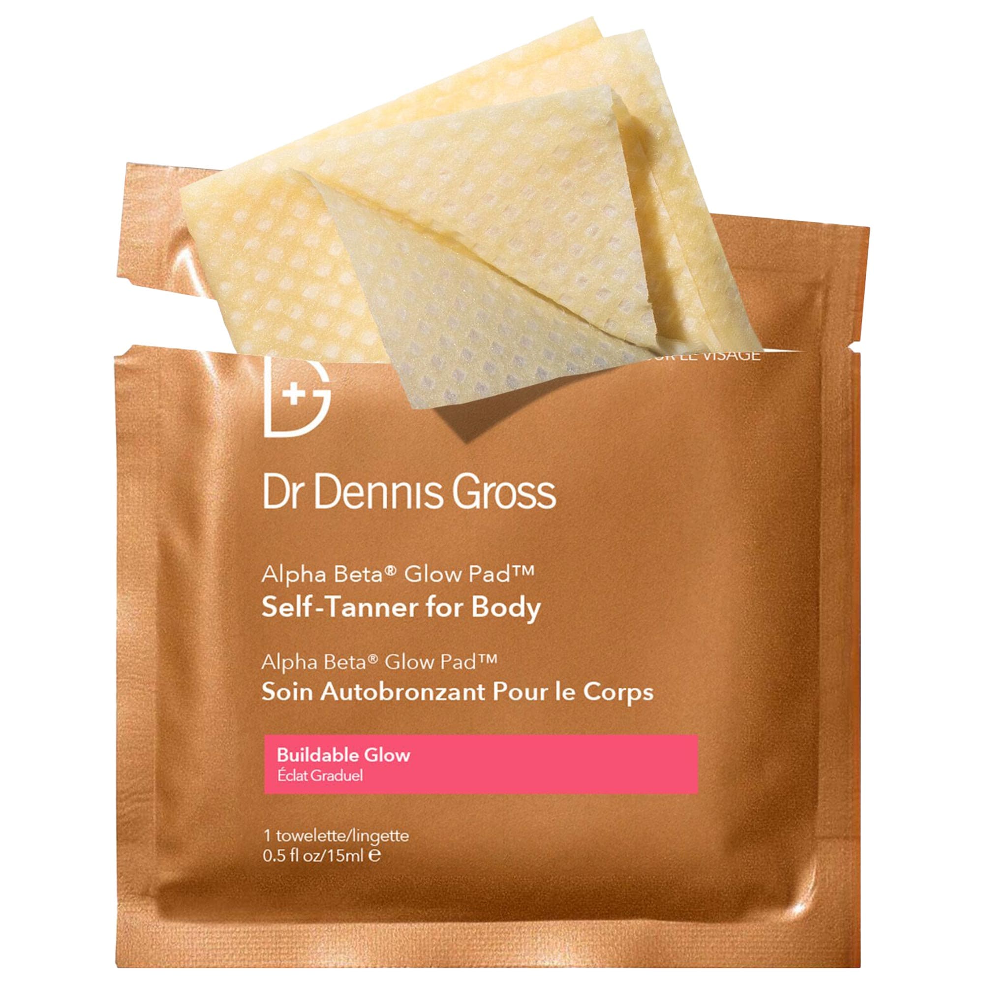 Dr. Dennis Gross Skincare Alpha Beta® Glow Pad™ Self-Tanner for Body 8 Treatments/pack