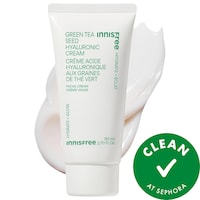 innisfree - Green Tea Hyaluronic Acid Hydrating Cream for Skin Barrier Repair​