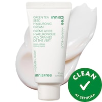 innisfree - Green Tea Hyaluronic Acid Hydrating Cream for Skin Barrier Repair​