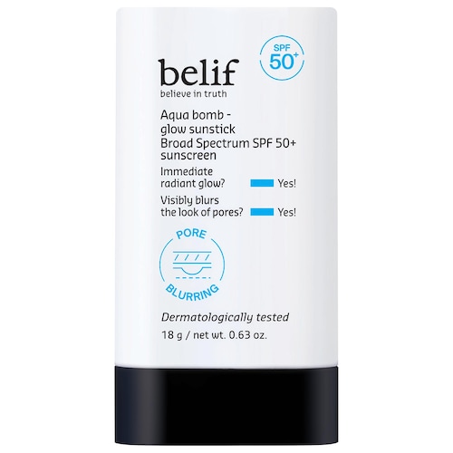 Солнцезащитный стик Belif Aqua Bomb Korean Glow SPF 50+
