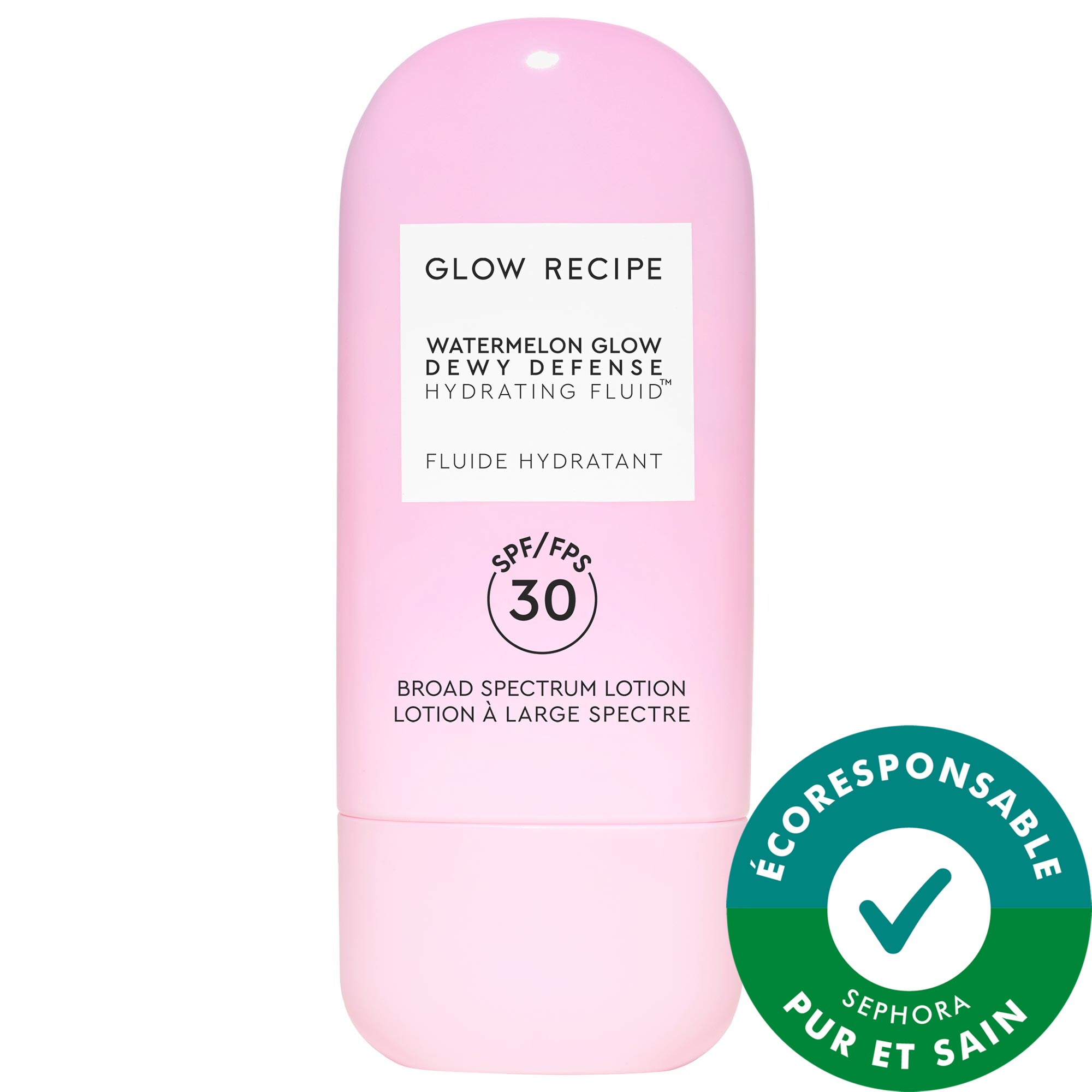 Glow Recipe Écran solaire fluide hydratant FPS 30 Dewy Defense 1.69 oz/50 mL