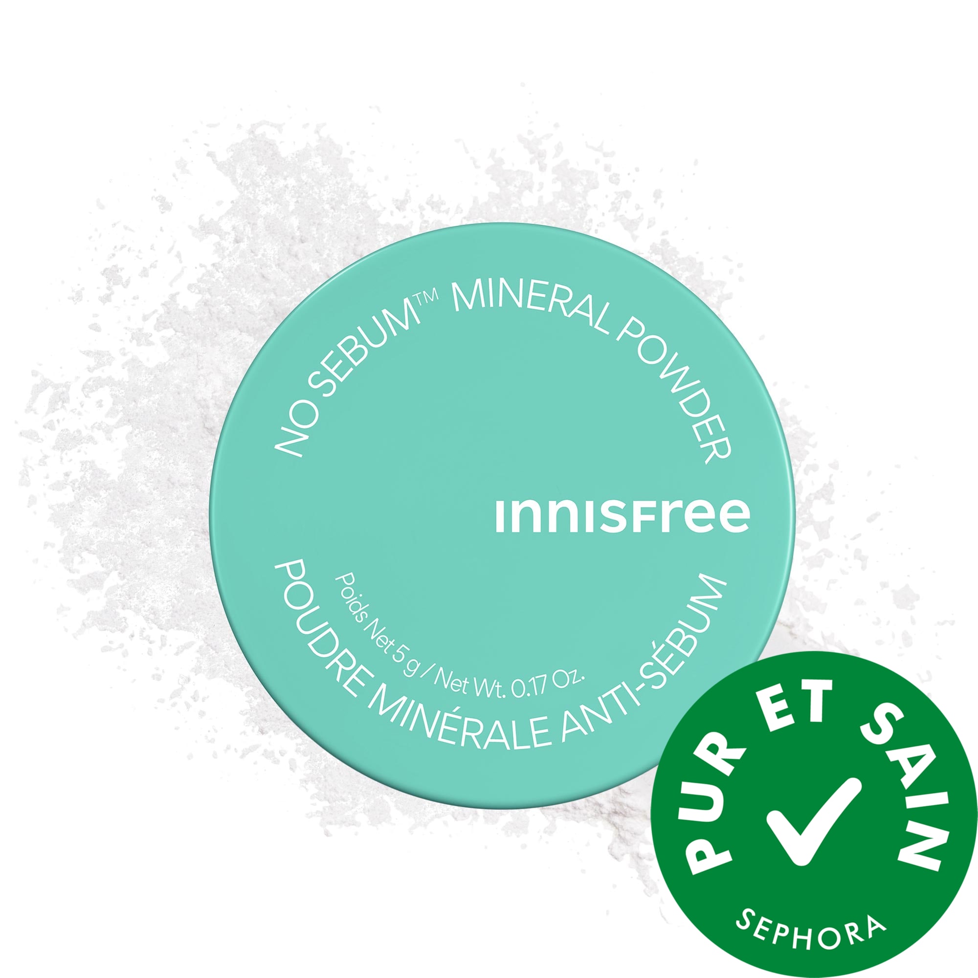 innisfree Poudre fixatrice minérale No Sebum 0.17 oz/5 g