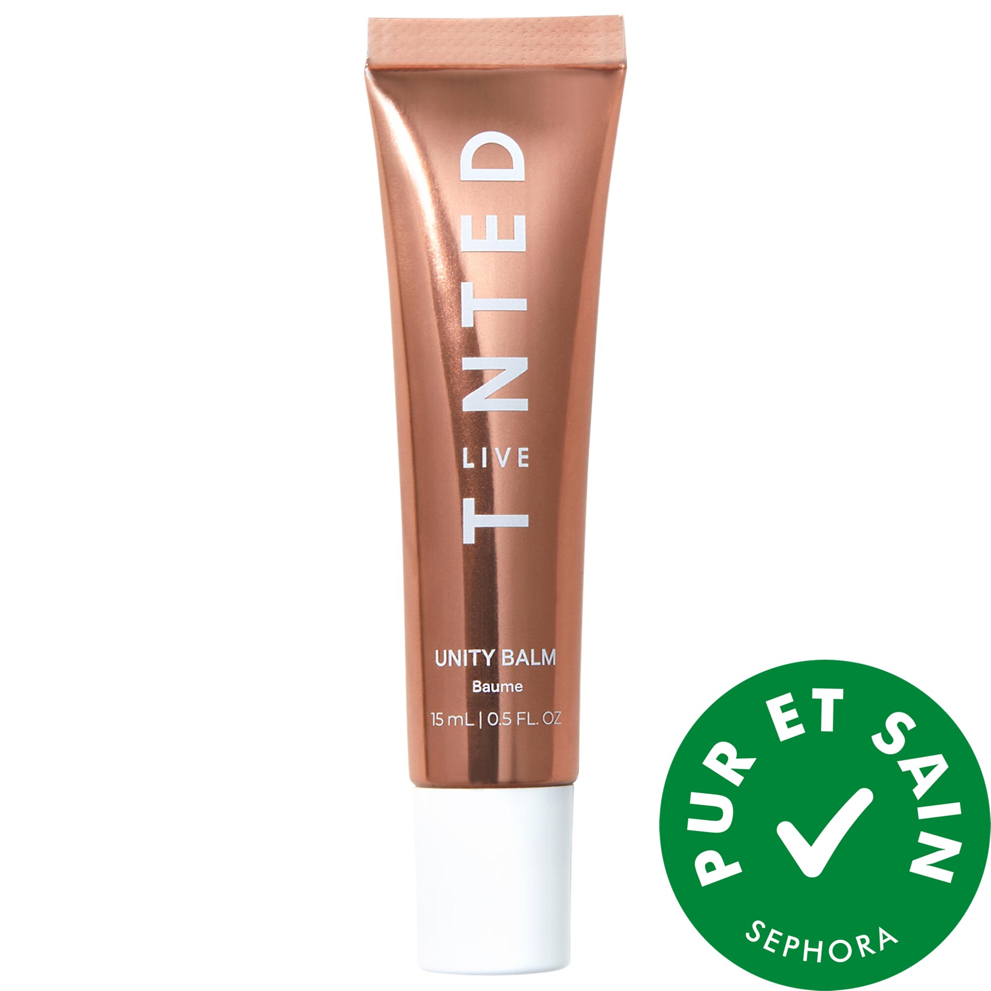 Live Tinted Baume hydratant pour les lèvres Unity Balm Caramel Glaze 0.5 oz / 15 mL