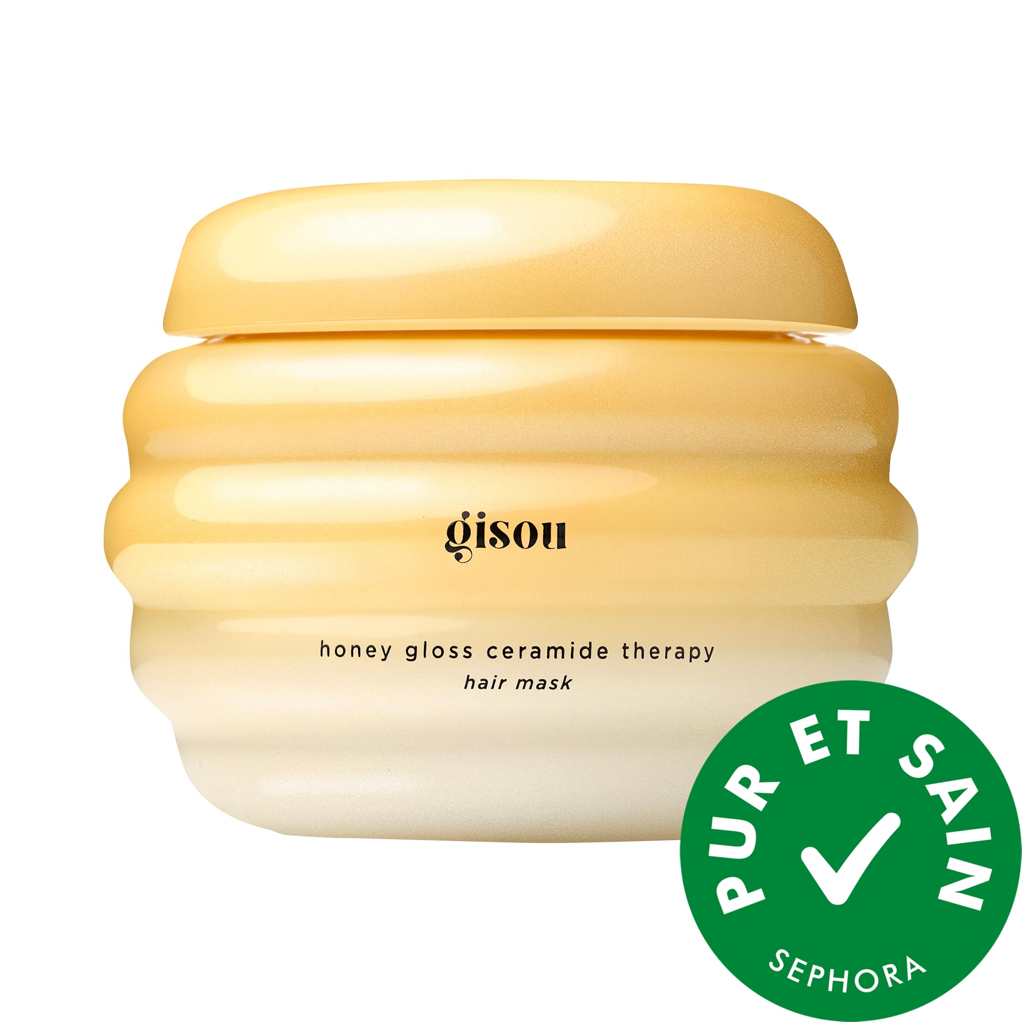 Gisou Minimasque capillaire au miel hydratant Gloss Ceramide Therapy 2.5 oz/75 ml