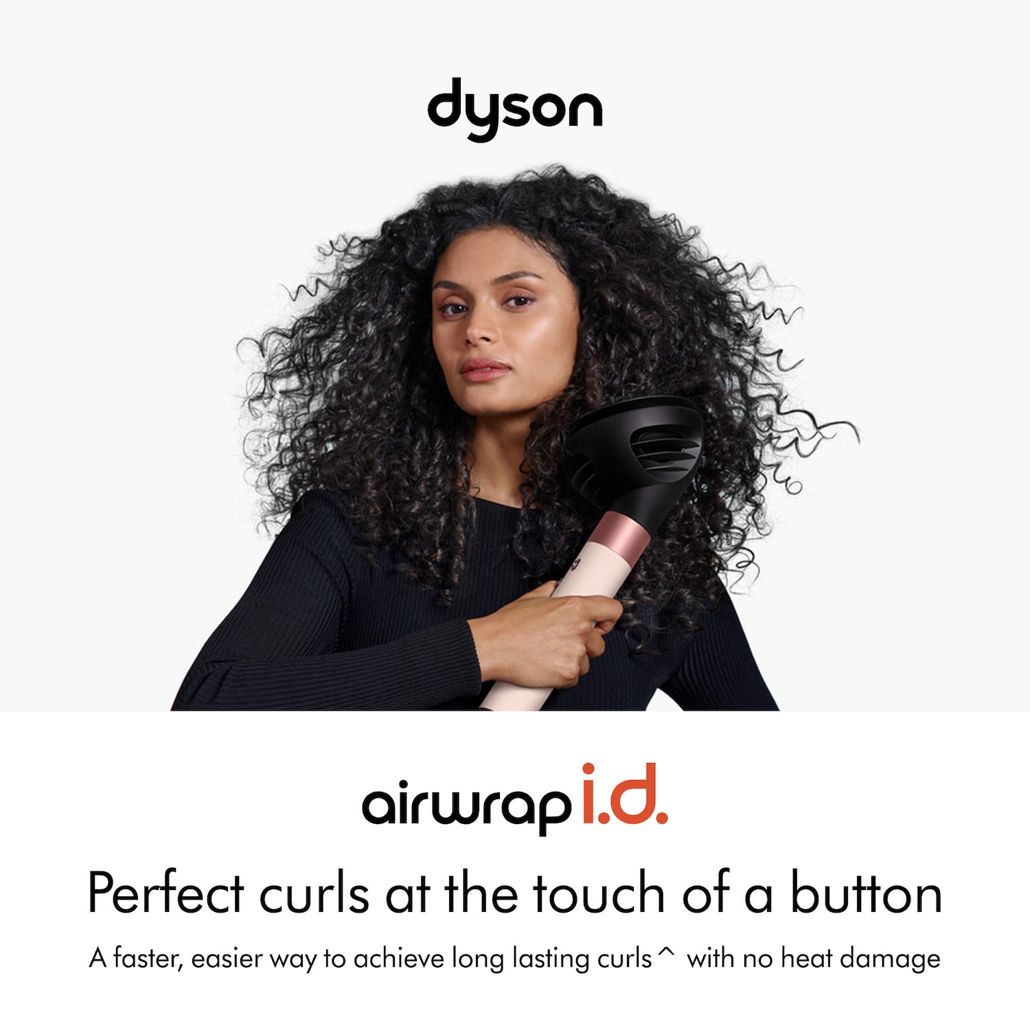 Airwrap i.d.™ Multi-styler Curly+Coily in Ceramic Pink