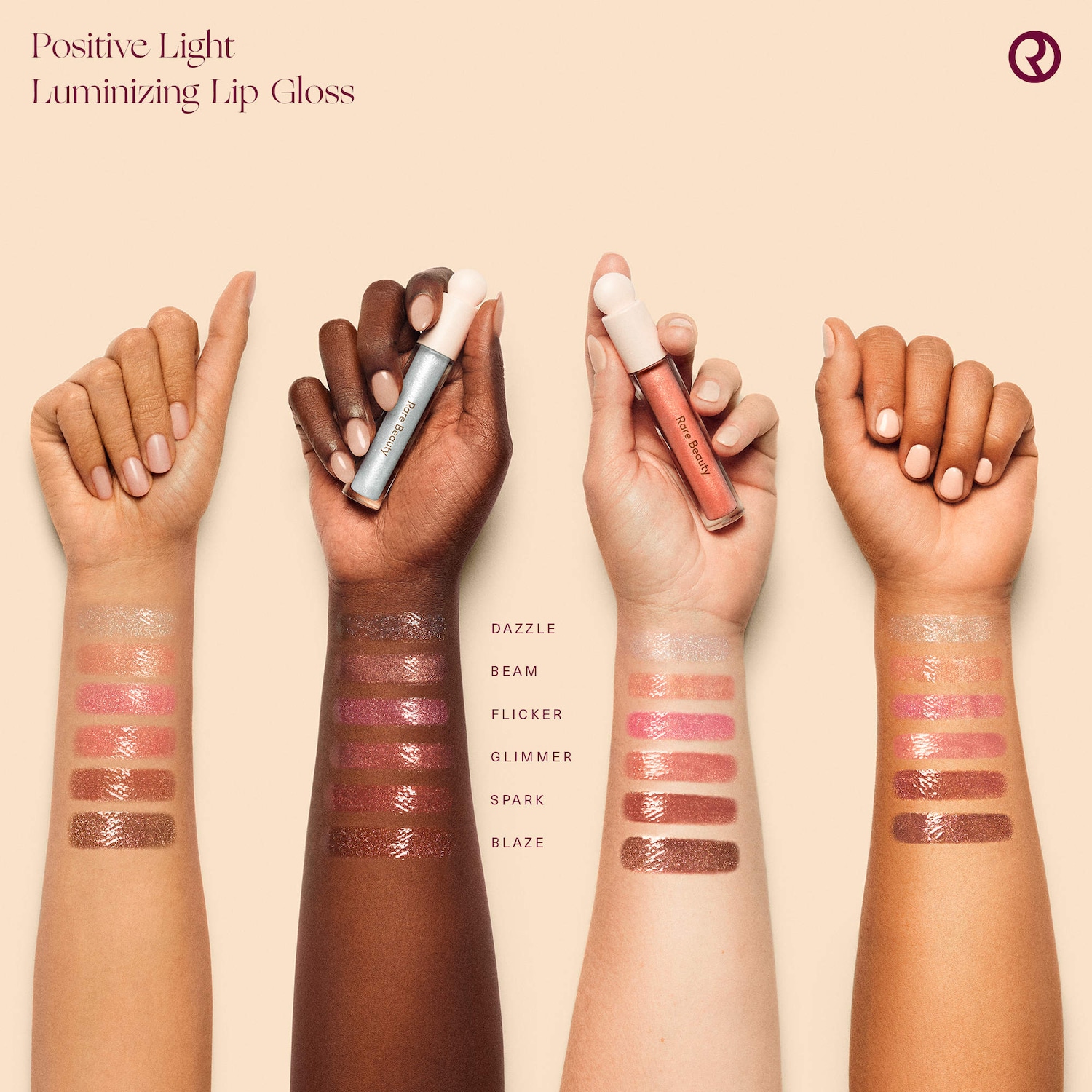 Rare Beauty Positive Light Highlighter Brush - Thumbnail 3
