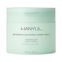 Hanyul - Artemisia Soothing Toner Pads with Centella Asiatica and Hyaluronic Acid