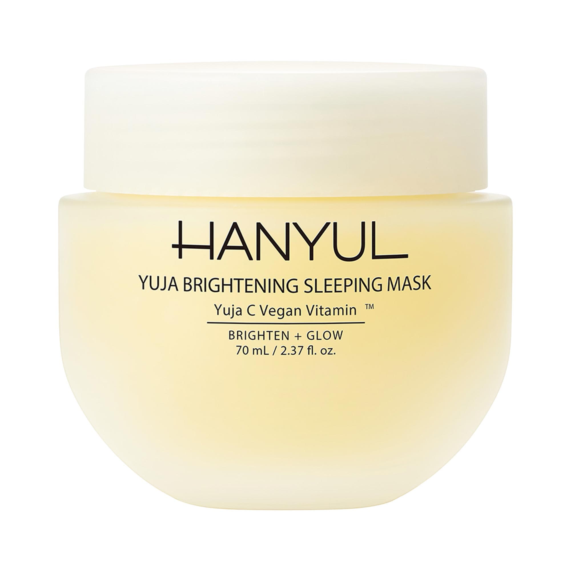 Hanyul Korean Yuja Brightening Sleeping Mask & Moisturizer with Vitamin C and Niacinamide 2.37 oz/70 mL