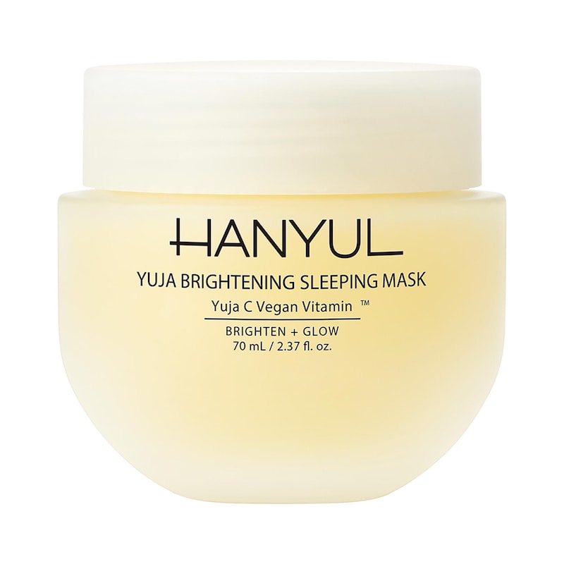 Korean Yuja Brightening Sleeping Mask & Moisturizer with Vitamin C and Niacinamide