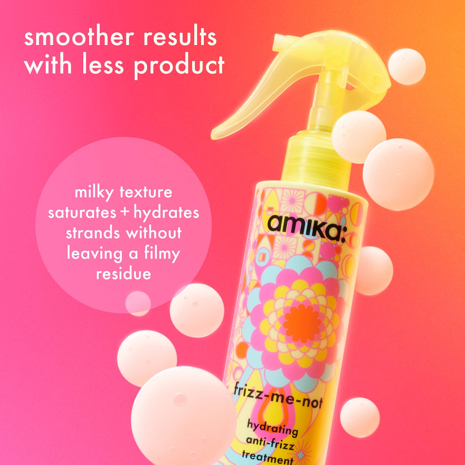 美容液 ami Mini Frizz-Me-Not Hydrating Anti-Frizz Treatment - amika | Sephora