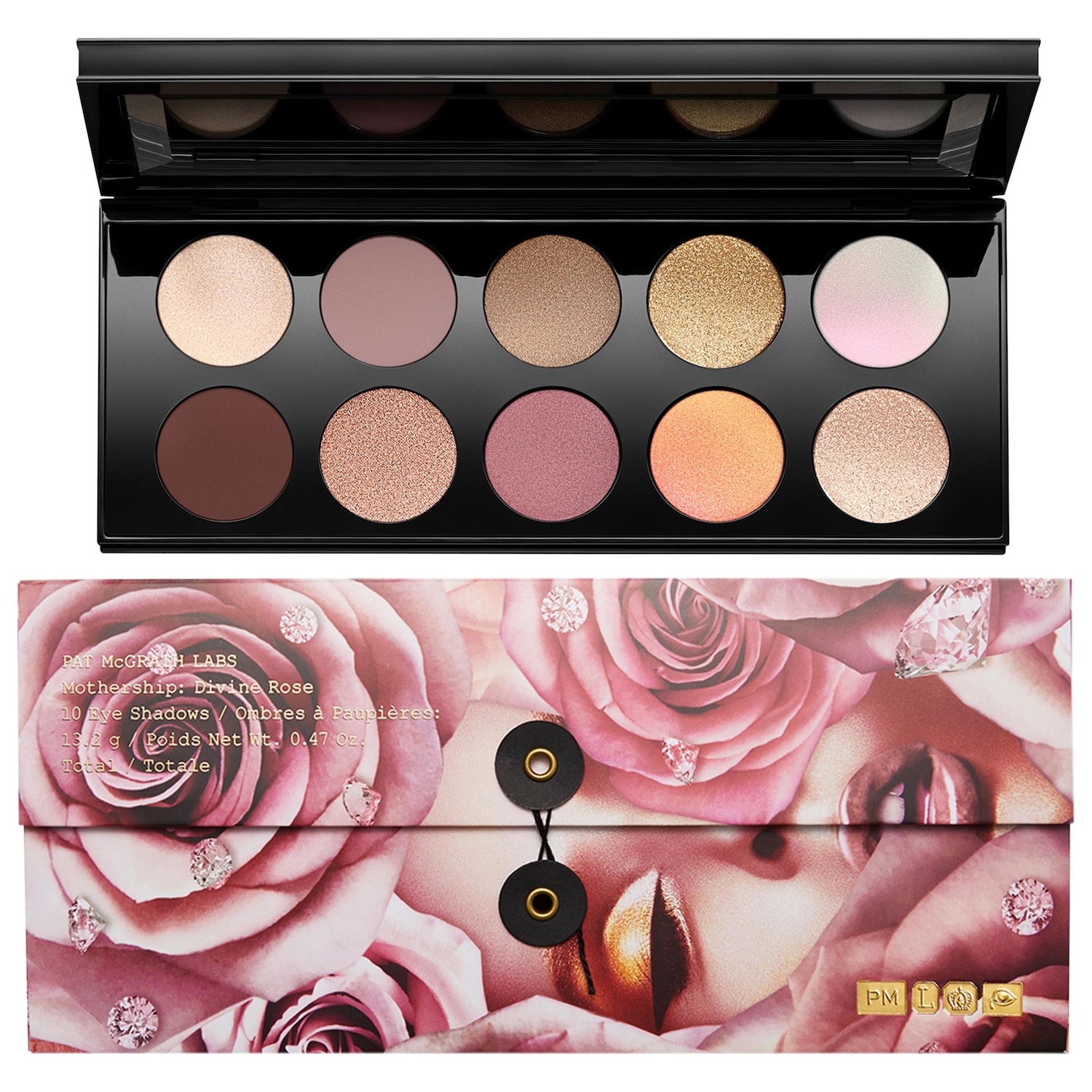 Палетка теней Pat McGRATH Labs Mothership VII, Divine Rose — фото 1