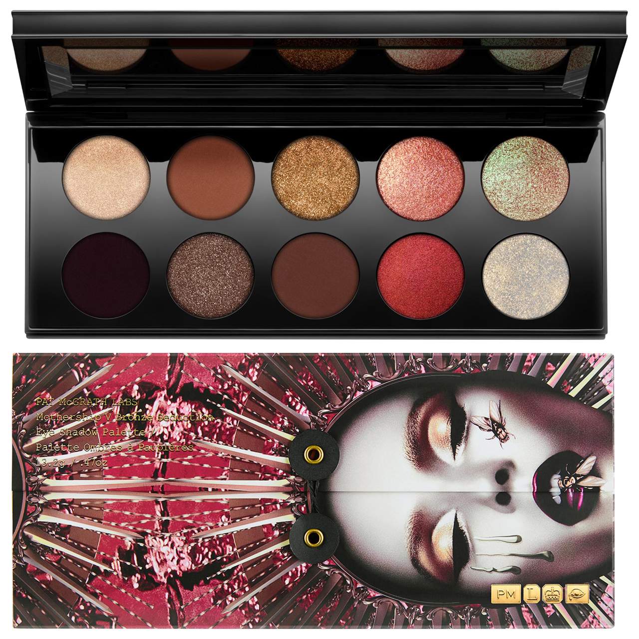 Палетка теней Pat McGRATH Labs Mothership V, Bronze Seduction — фото 1