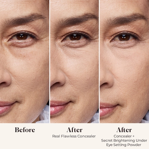 Laura Mercier Secret Brightening Color Correcting Longwear Under Eye Setting Powder in Soft Pink Image 2
