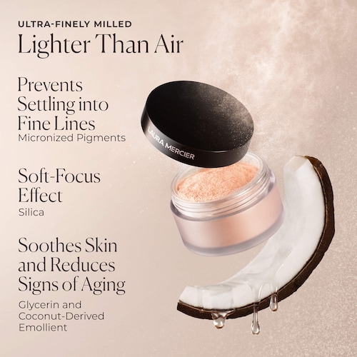 Laura Mercier Secret Brightening Color Correcting Longwear Under Eye Setting Powder in Soft Pink Image 4