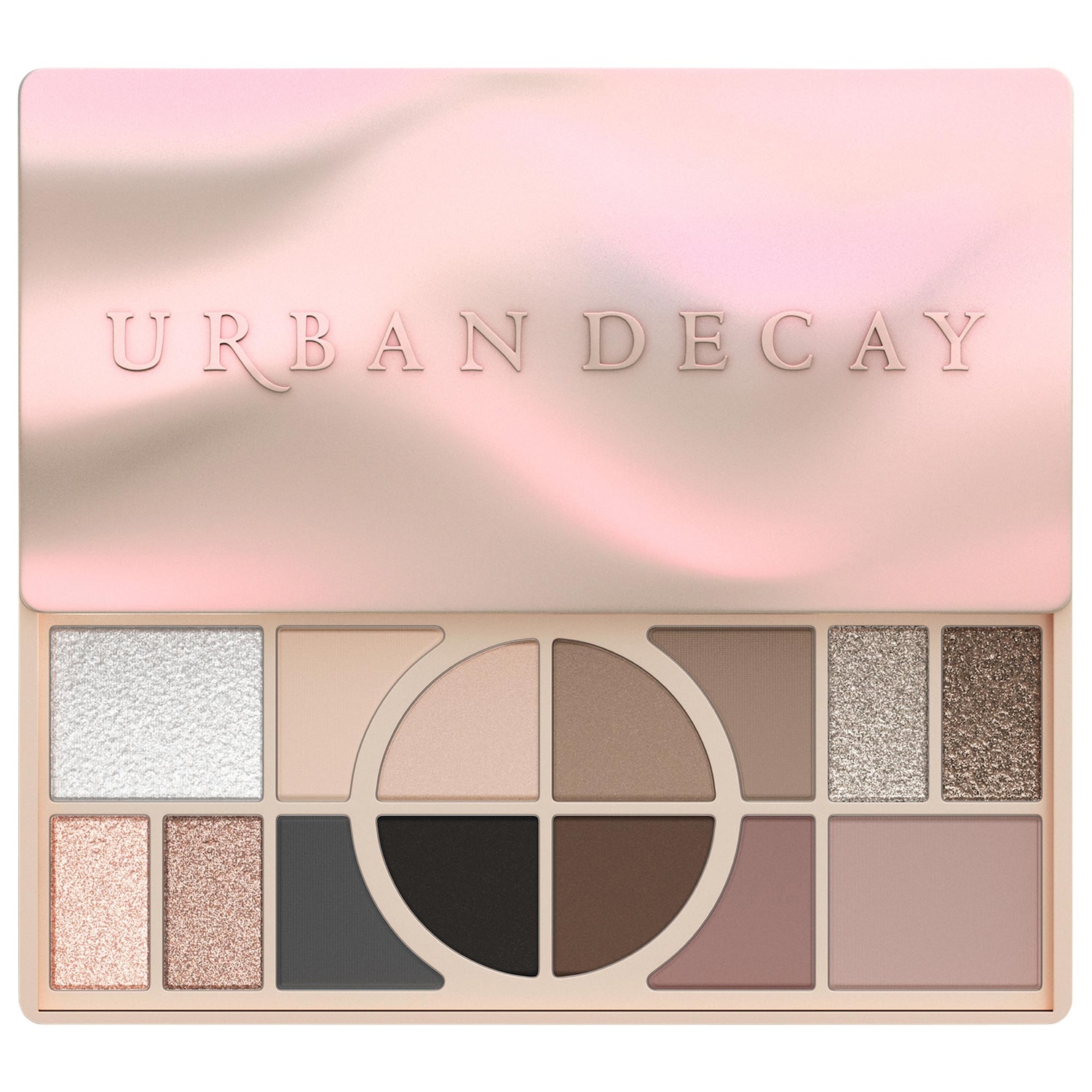 Палетка для глаз и лица Urban Decay Naked Shaped, холодные оттенки