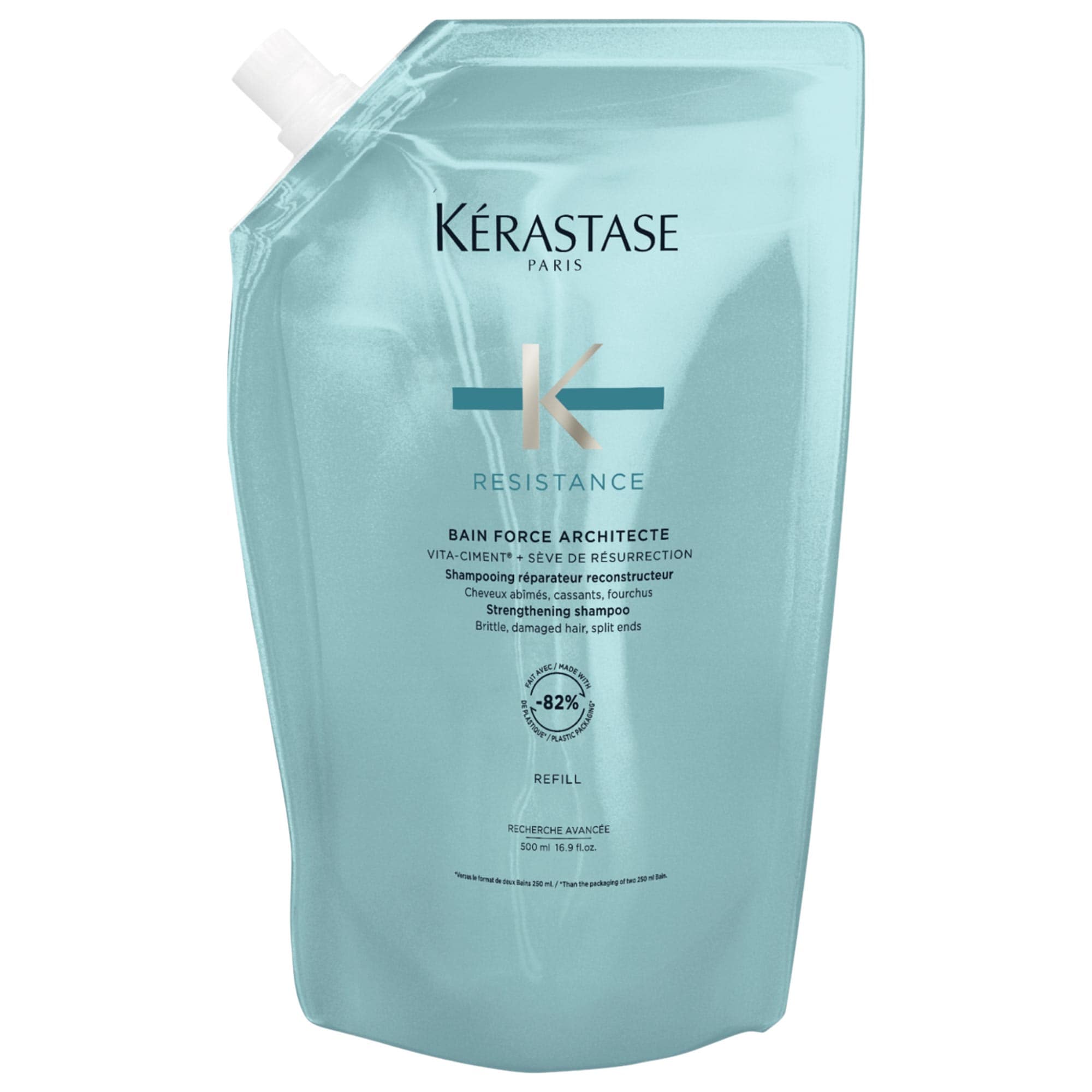 Kérastase Resistance Strengthening Shampoo for Damaged Hair from Heat Styling mL