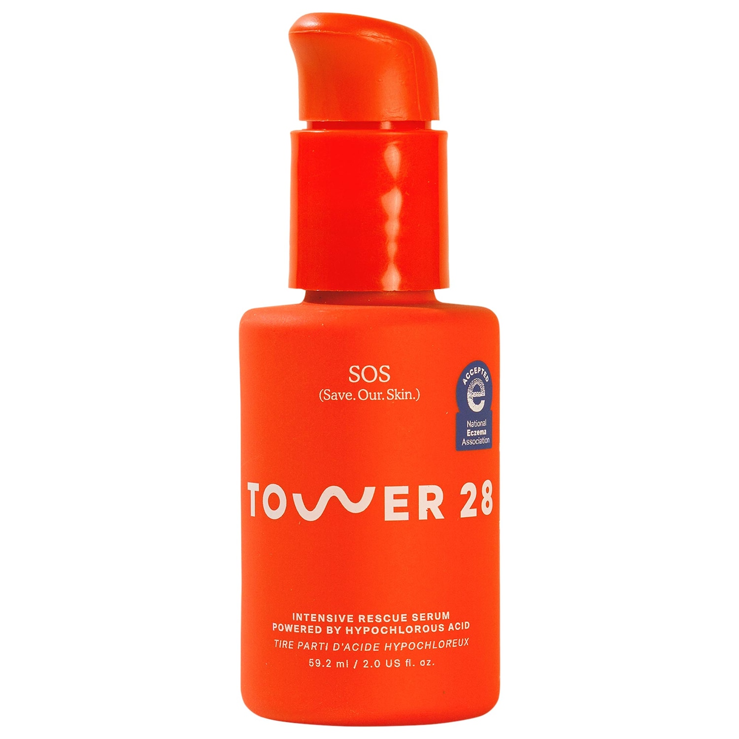 Интенсивная сыворотка против покраснений с хлорноватистой кислотой Tower 28 Beauty SOS