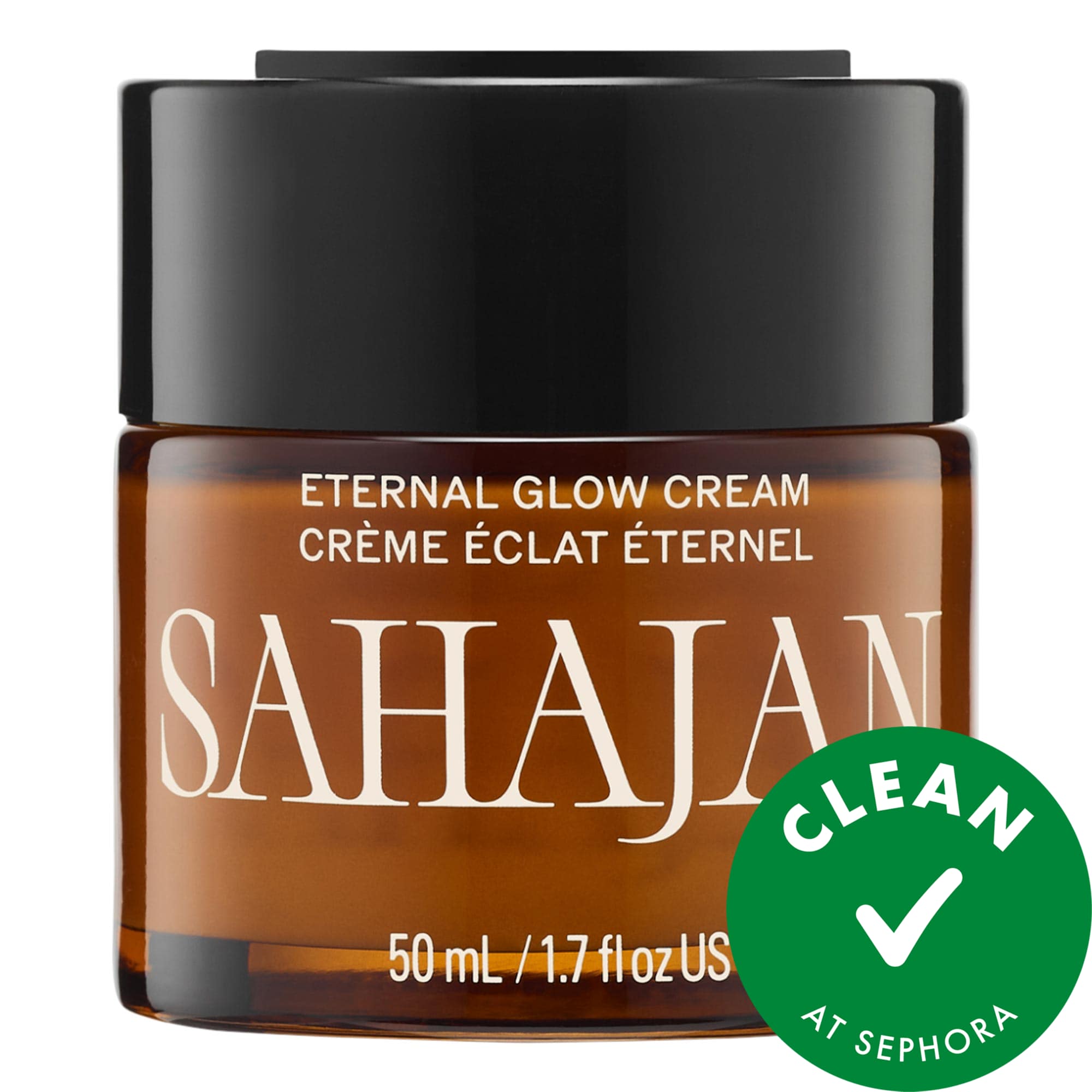 SAHAJAN Eternal Glow Cream with Vitamin C, Bakuchiol, Ceramides + Saffron 1.7 oz/50 mL