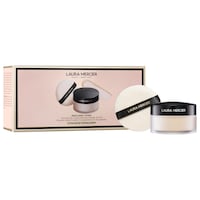 Laura Mercier - Indulgent Icons Ultra-Blur Translucent Loose Setting Powder & Velour Puff Duo Gift Set