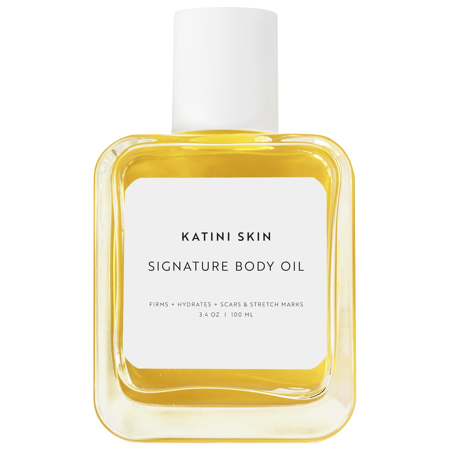 Лёгкое укрепляющее масло для сухой кожи тела Katini Skin Signature, для шрамов и растяжек — фото 1