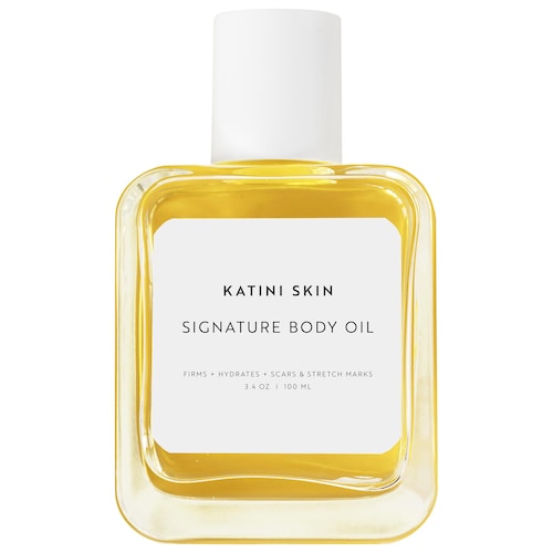 Лёгкое укрепляющее масло для сухой кожи тела Katini Skin Signature, для шрамов и растяжек