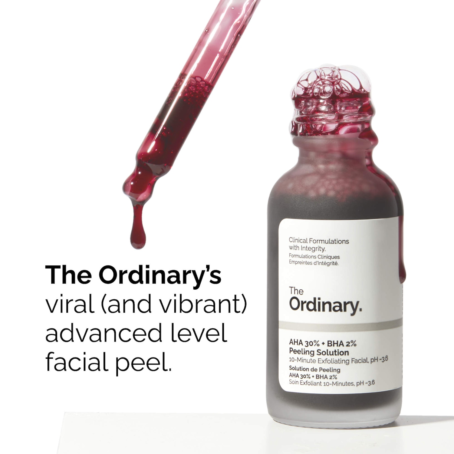 美容液 TO AHA 30% + BHA 2% 30ml *5 AHA 30% + BHA 2% Resurfacing + Exfoliating Peeling Solution - The